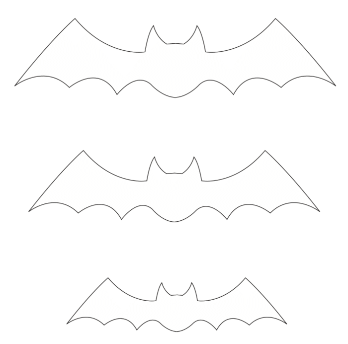 Molde de Morcego para Imprimir e Recortar  Desenho de morcego, Morcego  desenho, Imagem de morcego