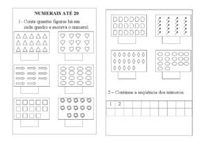 4 300x212 - Atividades de Matemática - Numerais e Dezenas