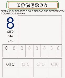 Apostila Numeros   Parinho feio 9 248x300 - Atividade com os números de 1 a 10