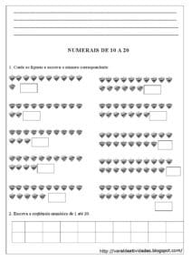 c 212x300 - Atividades de Matemática - Numerais e Dezenas