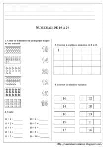 ff 212x300 - Atividades de Matemática - Numerais e Dezenas