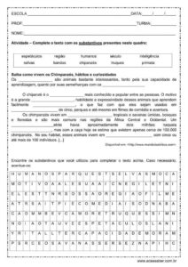 Atividades sobre Substantivos 1 212x300 - Atividades sobre Substantivos para 2° 3° 4° 5° 6° anos