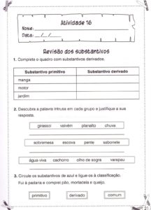 Atividades sobre Substantivos 11 216x300 - Atividades sobre Substantivos para 2° 3° 4° 5° 6° anos