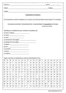 Atividades sobre Substantivos 2 212x300 - Atividades sobre Substantivos para 2° 3° 4° 5° 6° anos