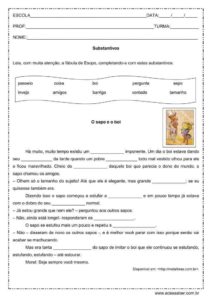 Atividades sobre Substantivos 3 212x300 - Atividades sobre Substantivos para 2° 3° 4° 5° 6° anos