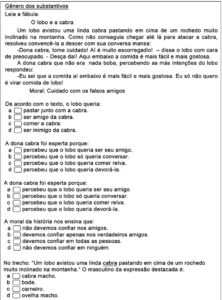 Atividades sobre Substantivos 3 222x300 - Atividades sobre Substantivos para 2° 3° 4° 5° 6° anos