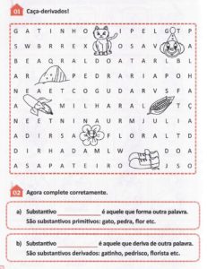 Atividades sobre Substantivos 7 231x300 - Atividades sobre Substantivos para 2° 3° 4° 5° 6° anos