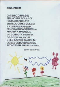 Meu jardim07 206x300 - Poesia e Artes na Educação Infantil